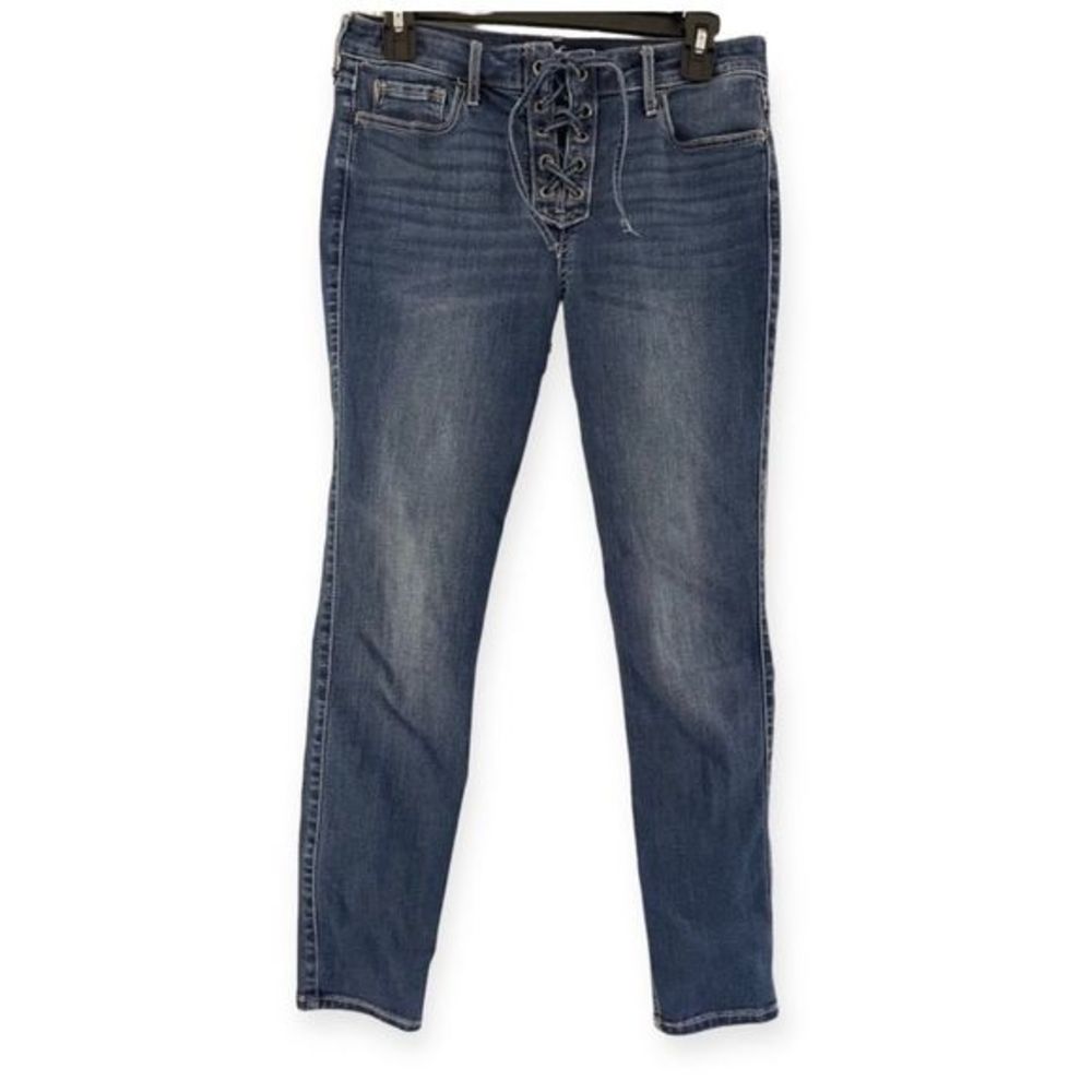 Hollister Women’s High Rise Crop Super Skinny Stretch Size 7R. W28L26.